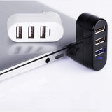 USB splitter usb hub splitter multi-interface spin color 2.0 high speed expansion hub HUB