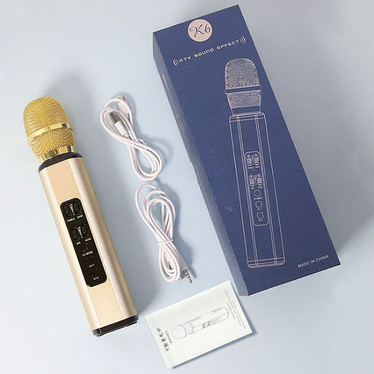 Bluetooth Wireless Microphone For Singing And Recording