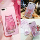 Compatible with Apple, Cat Phone Cases for iPhone 6 to iPhone X