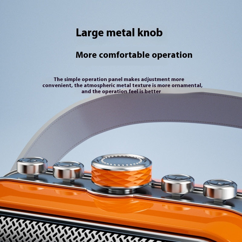 Outdoor Karaoke Audio Wireless Bluetooth Speaker Portable