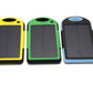 5000mA Portable solar power bank