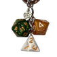 Classic Unique Dice Retro Design Personalized Phone Charm Keychain